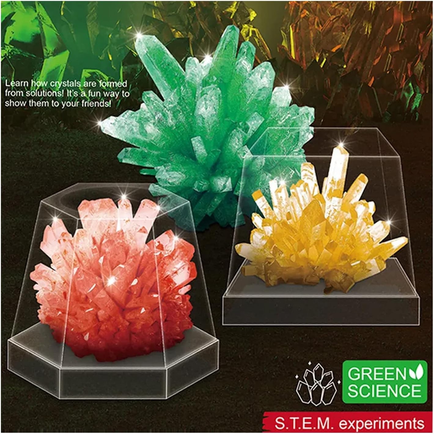 Kit de croissance de cristaux Memphis – STEM
