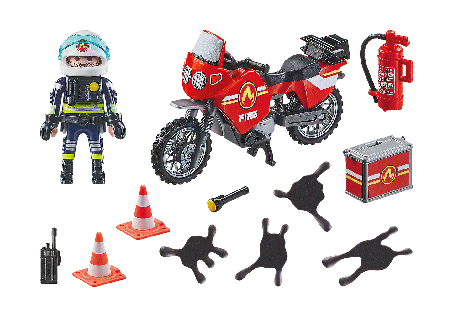 Pompier et Moto - PLAYMOBIL