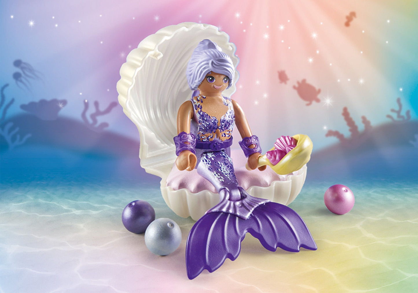 PLAYMOBIL – Sirène avec Coquillage et Perle