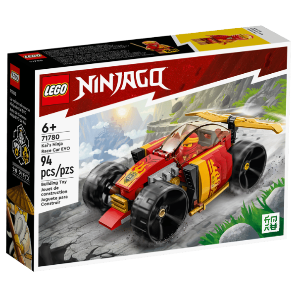 LEGO® NINJAGO® 71780 - La Voiture de Course Ninja EVO de Kai