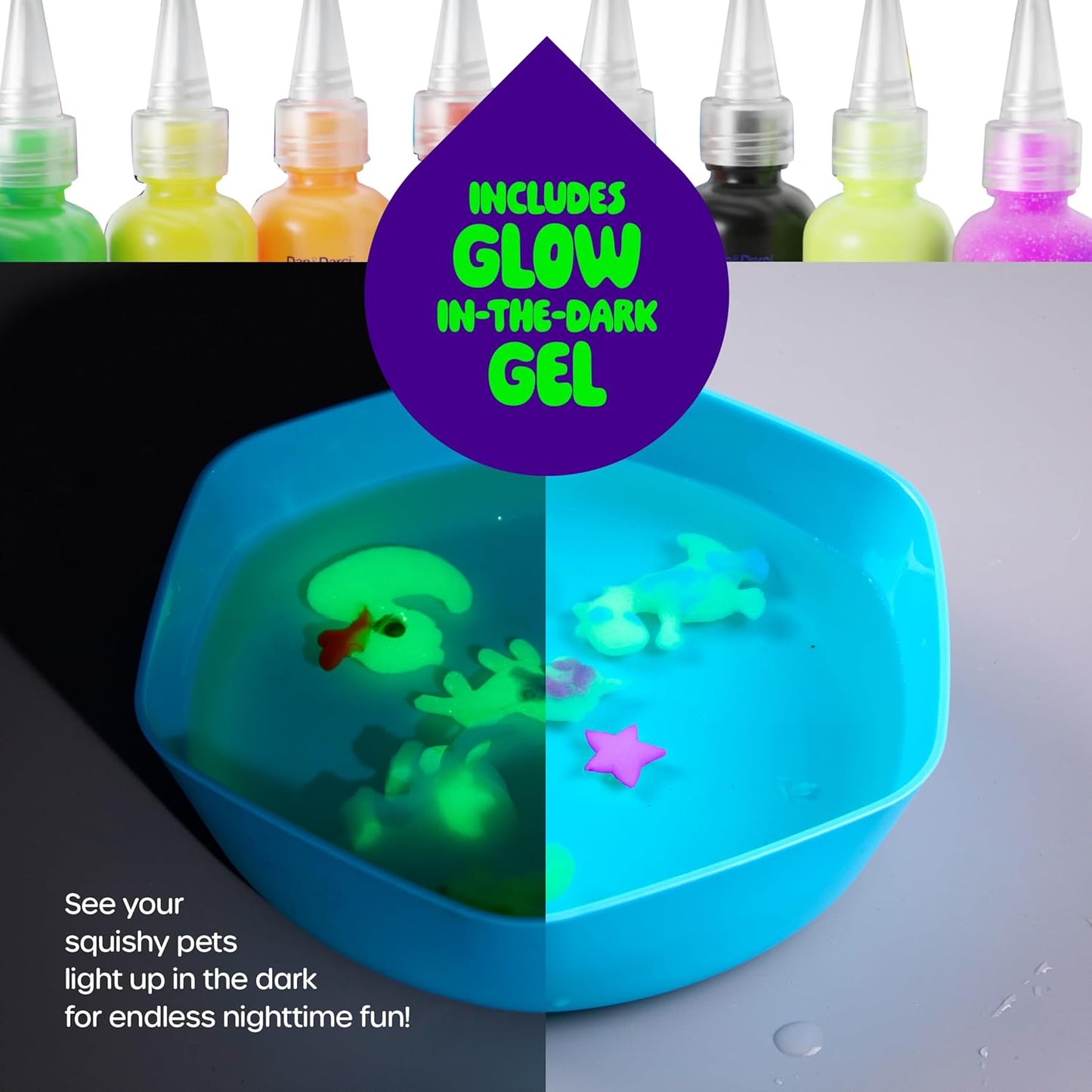 Magic Gel Water Pets – Kit créatif animaux marins