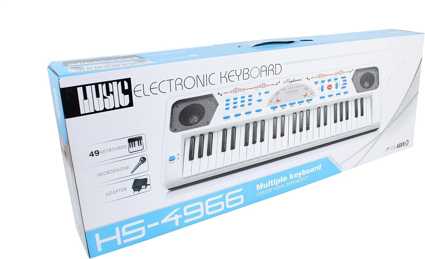 Clavier Électronique 49 Touches avec Microphone