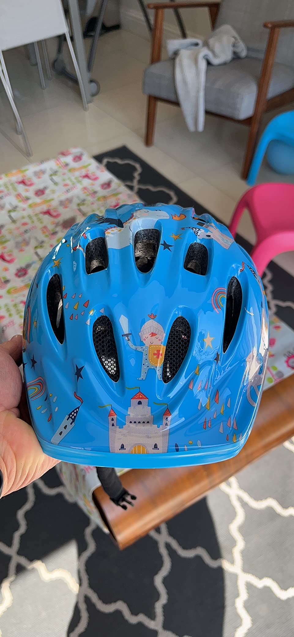Casque de Vélo bleu pour enfants AKASO