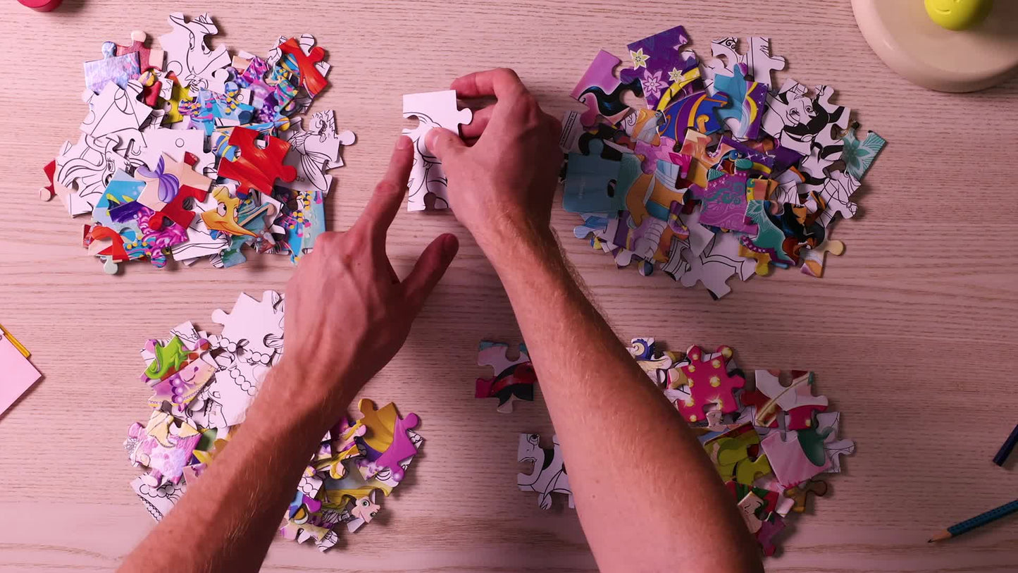 Puzzle Maxi 24 Pièces - Jolly Unicorns - Clementoni