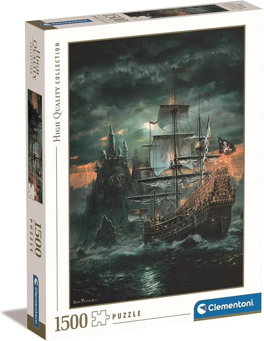 Clementoni Puzzle Bateau Pirate – 1500 Pièces