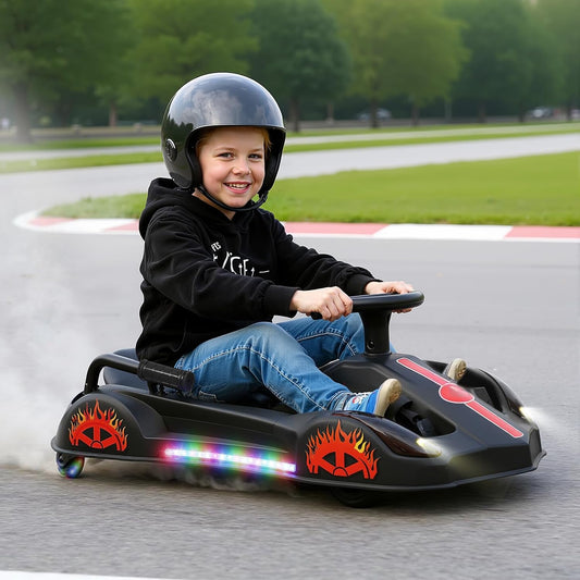 Karting Électrique Drift 36V Enfant – 350W | 25 km/h | 360° Spins