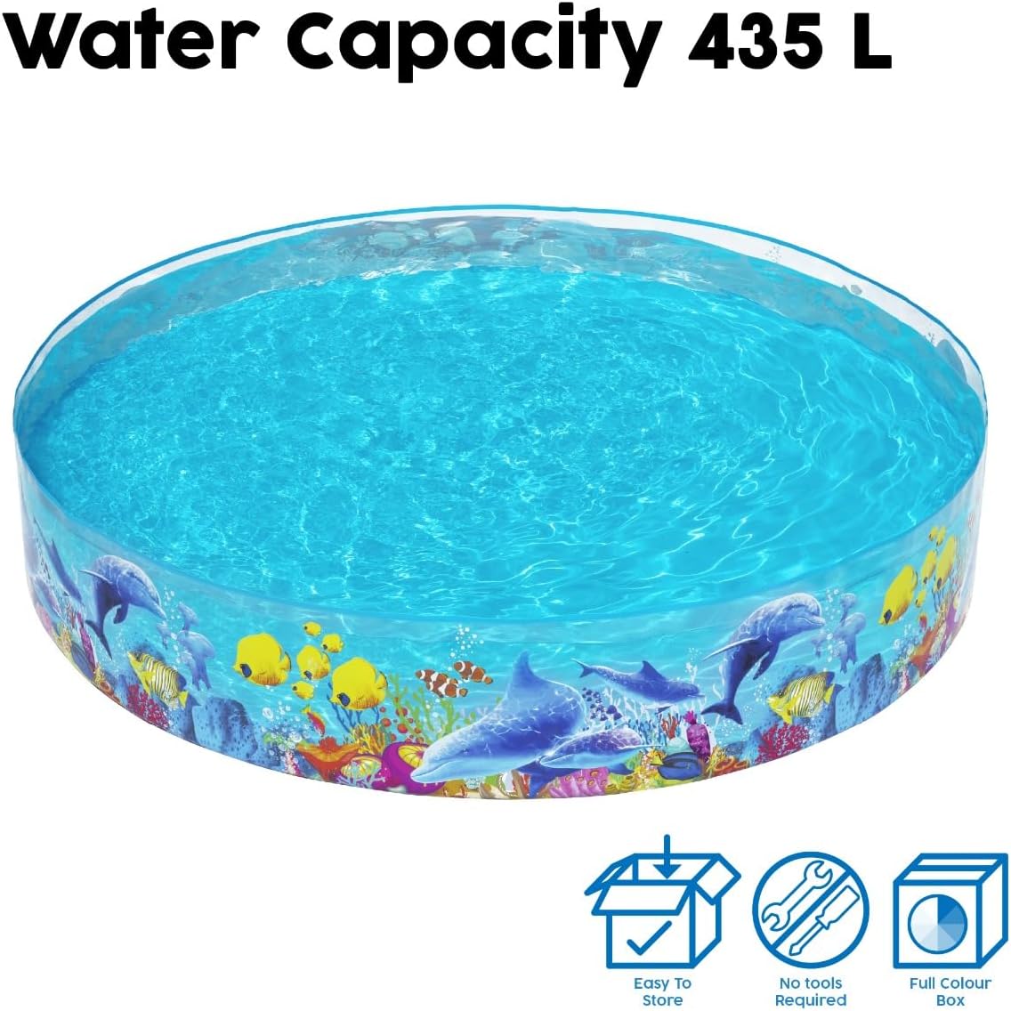 Piscine Gonflable Enfant – Bestway Odyssey Fill 'N Fun 244 cm