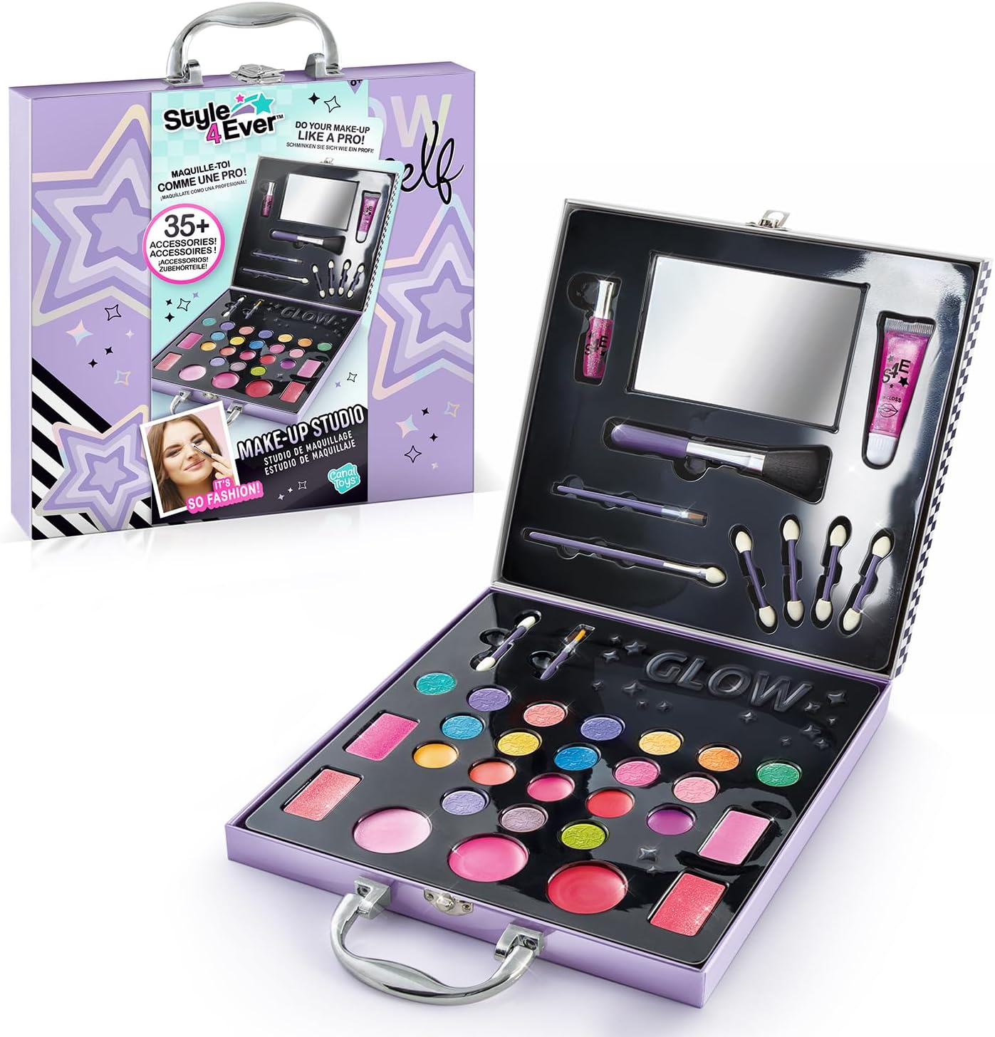 Mallette de maquillage Make-Up Studio avec miroir LED