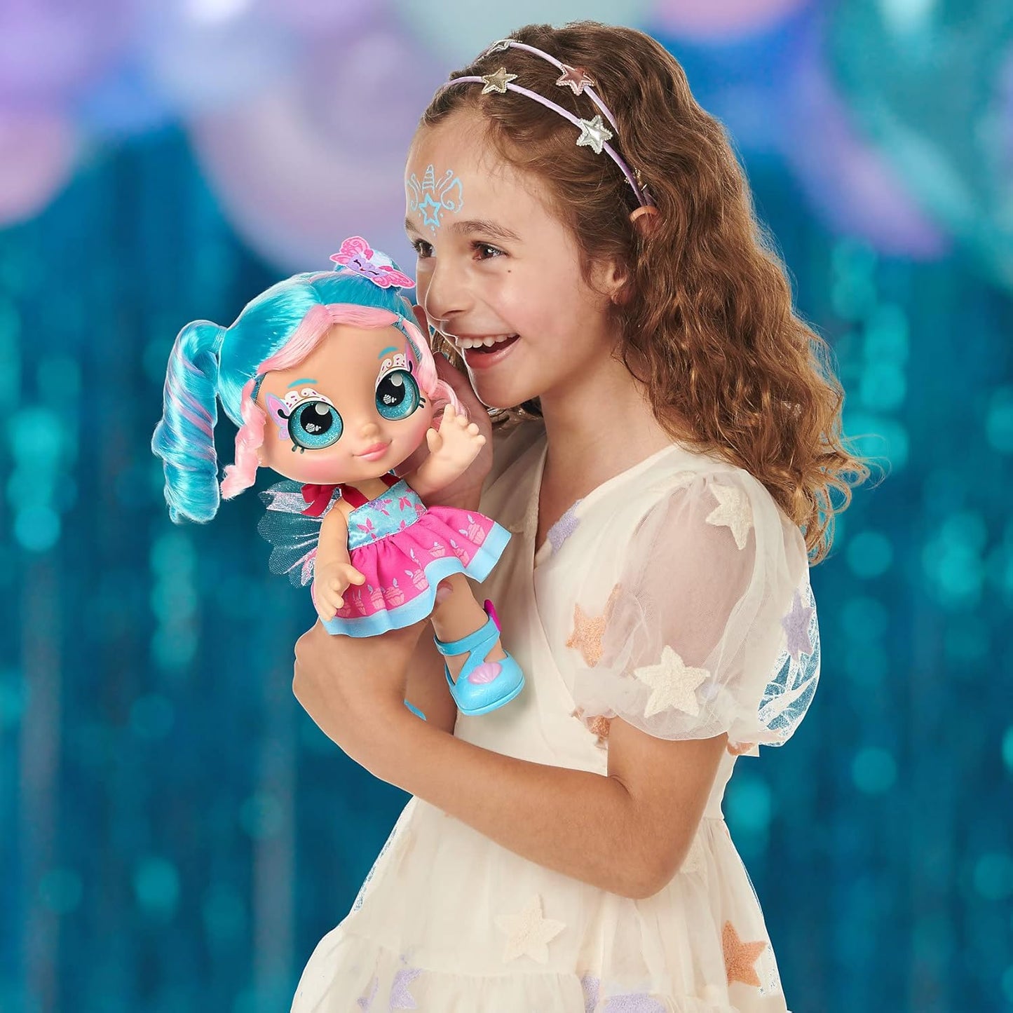 Kindi Kids Dress Jessicake Fairy – Poupée avec maquillage magique