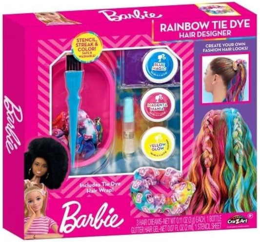 Barbie Rainbow Tie Dye Hair Designer – Cra-Z-Art