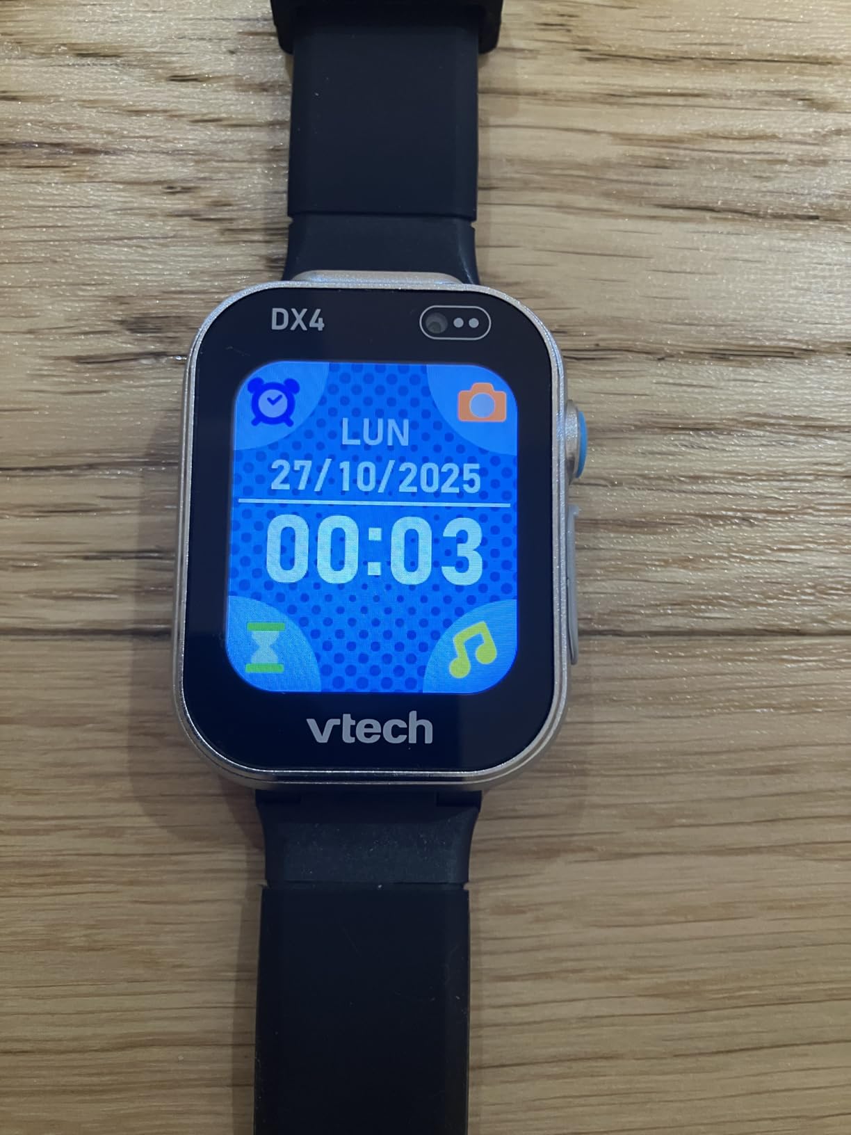 Montre KidiZoom SmartWatch DX4 Noire VTech