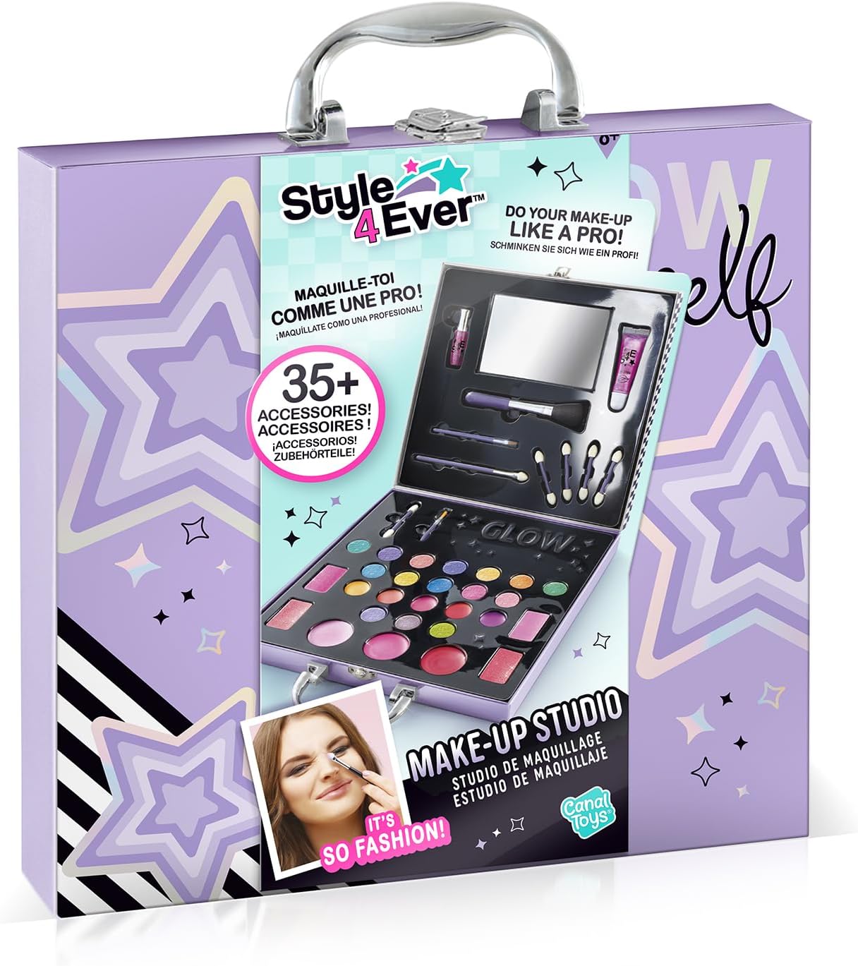 Mallette de maquillage Make-Up Studio avec miroir LED