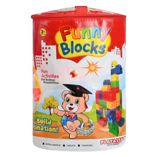 Funny Blocks - 120 pièces - Multicolore