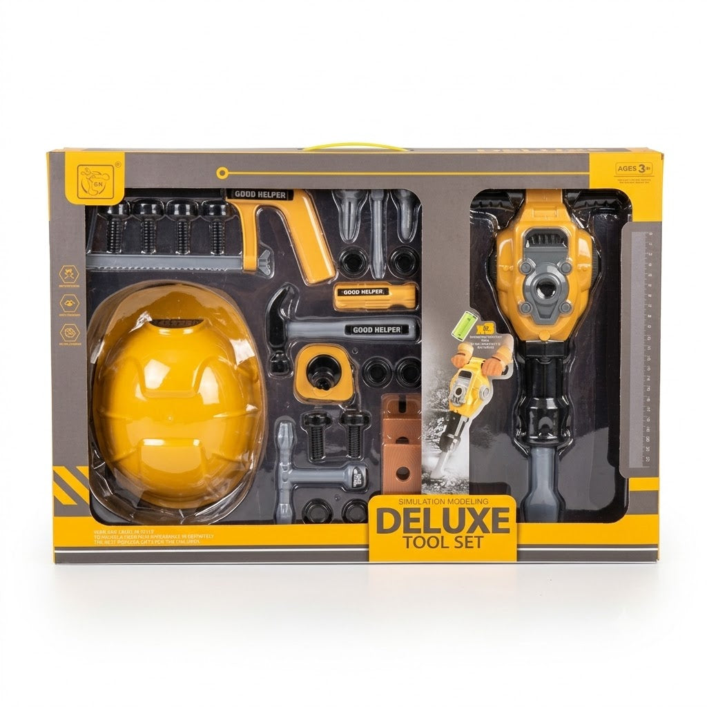 Deluxe Tool Set – Mallette de Bricolage avec Casque