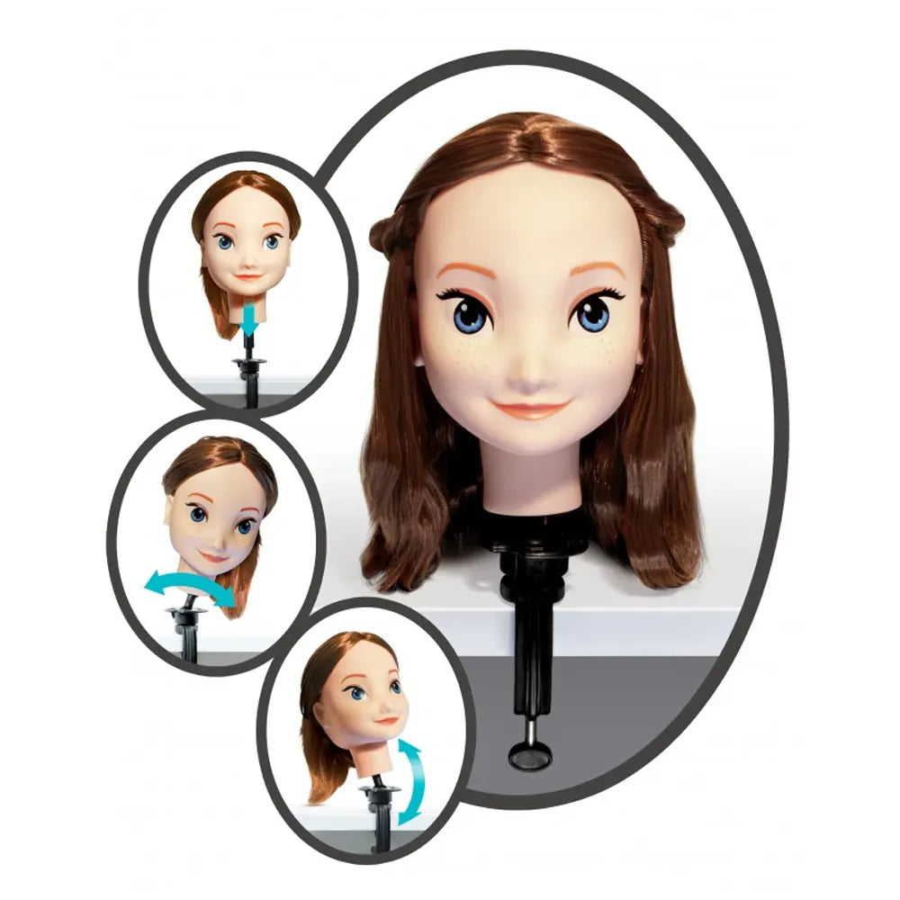 Professional Studio – Tête à Coiffer avec Accessoires Buki – 7A+