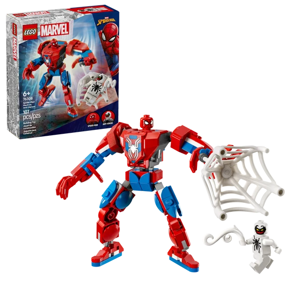 LEGO® Marvel 76308 - Le Robot de Spider-Man contre Anti-Venom