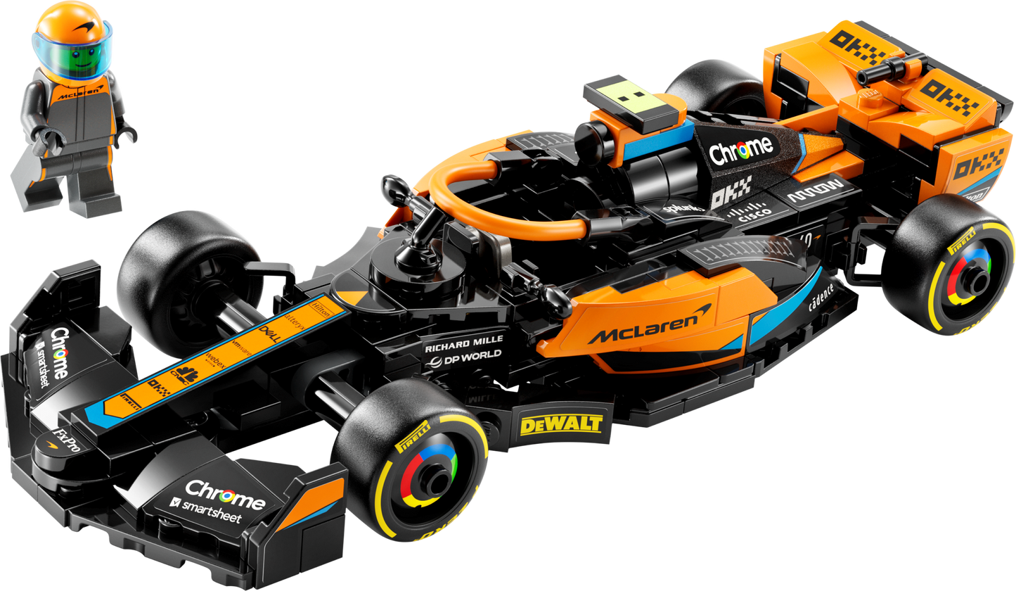 La voiture de course de Formule 1 McLaren 2023 - LEGO® Speed Champions
