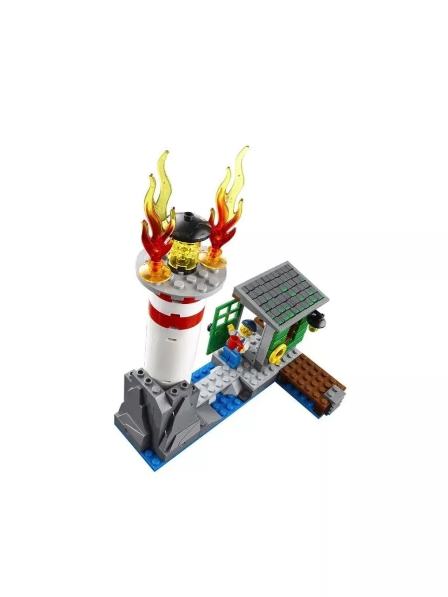 Constructor City Bateau de pompiers 461 pièces.