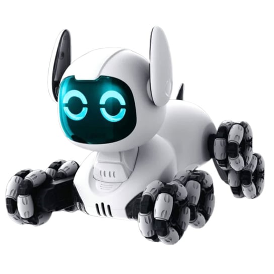 Chien robot télécommandé TOOBY RC – Interactif 4x4 – Lumières & sons