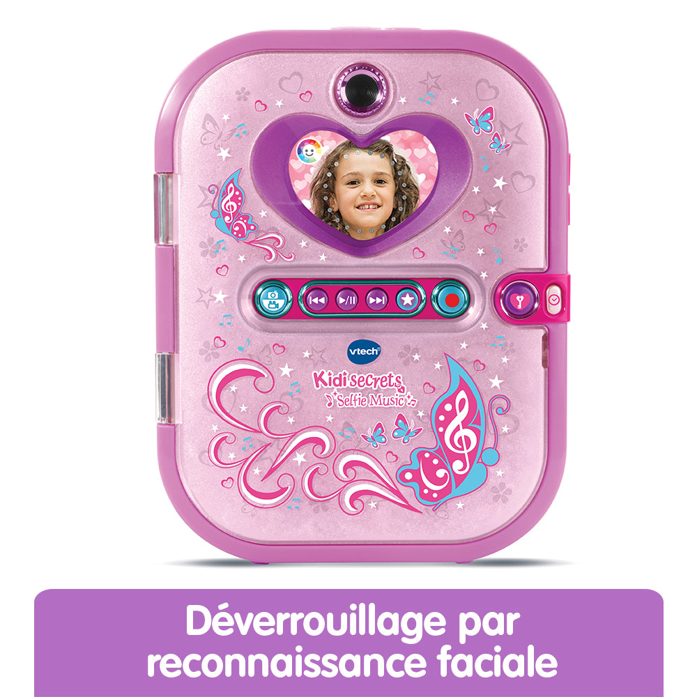 Journal Intime Électronique KidiSecrets Selfie Music VTech