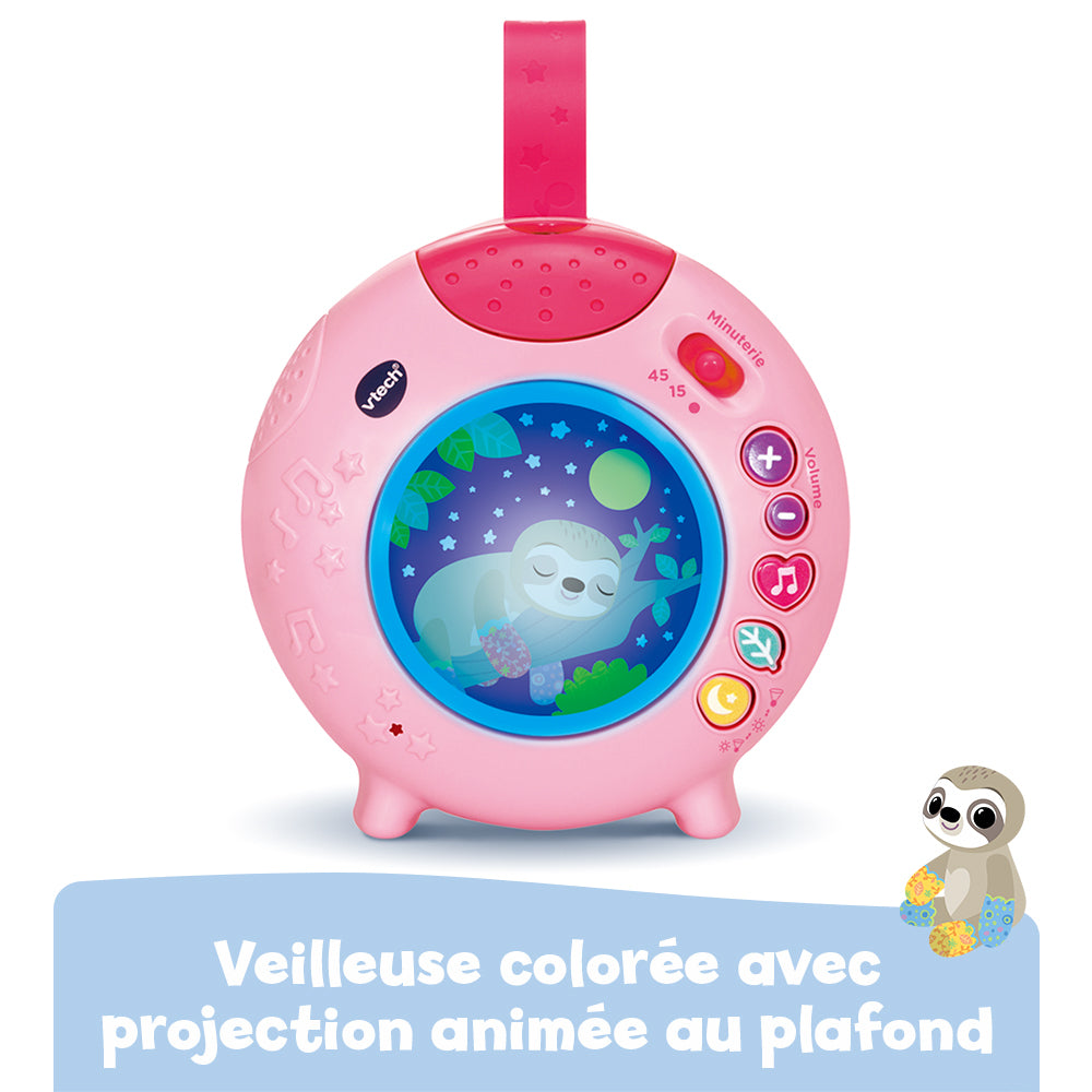 Veilleuse Lumi Nuit Enchantée Rose VTech
