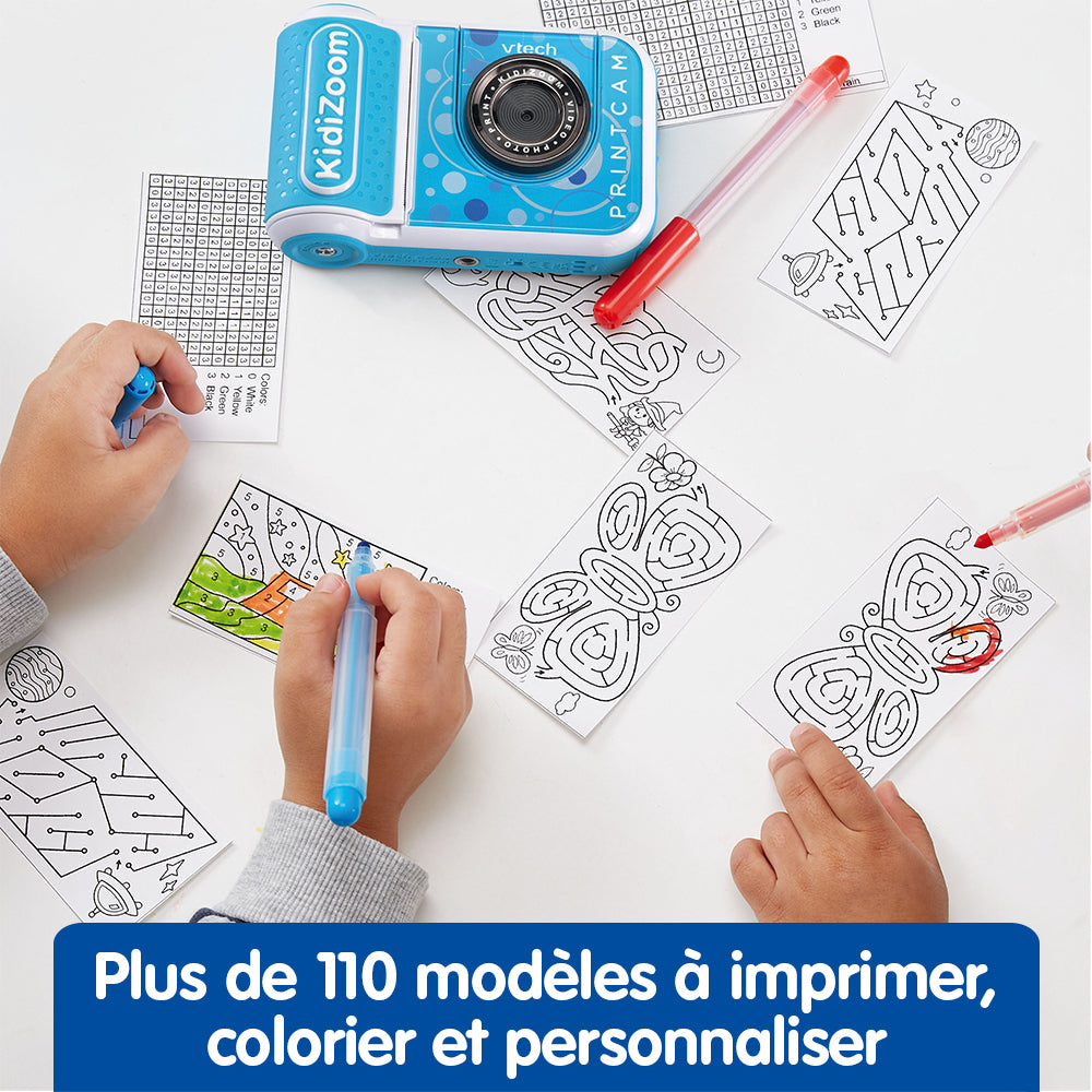 Appareil Photo KidiZoom Print Cam Bleu VTech