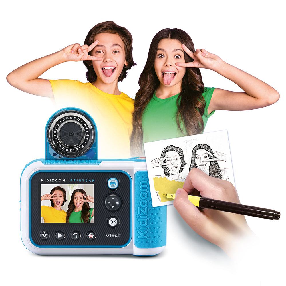 Appareil Photo KidiZoom Print Cam Bleu VTech