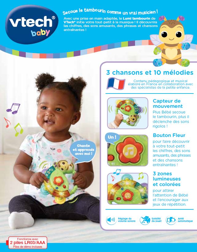 Lumi Tambourin VTech