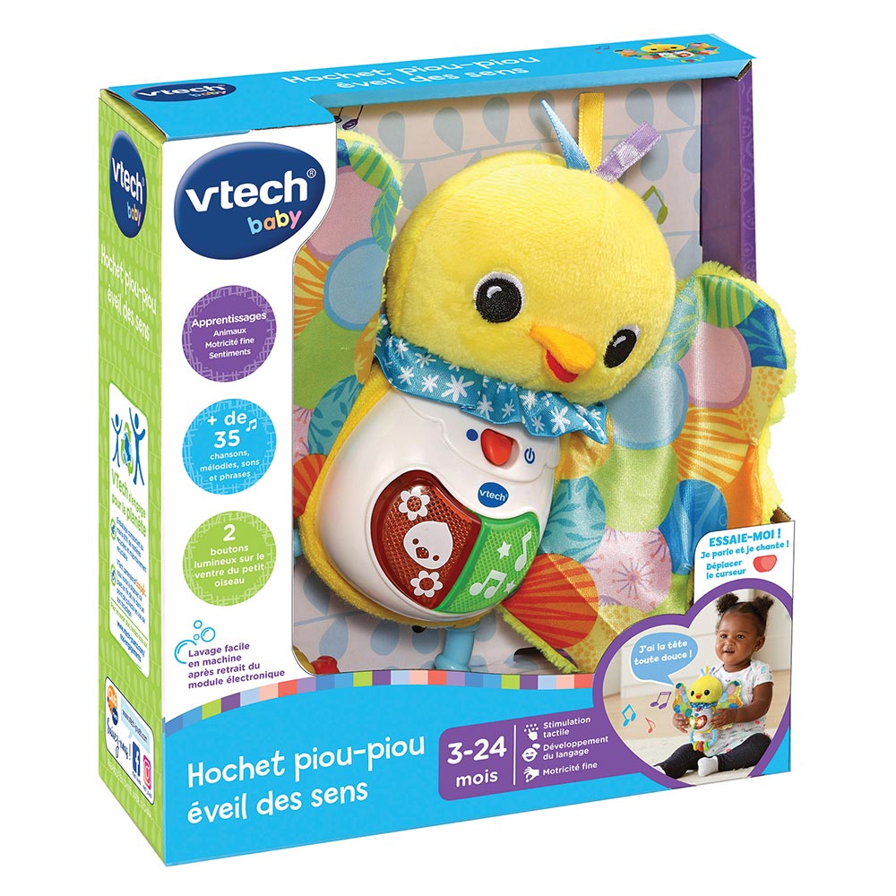 Hochet Piou-Piou Éveil des Sens VTech