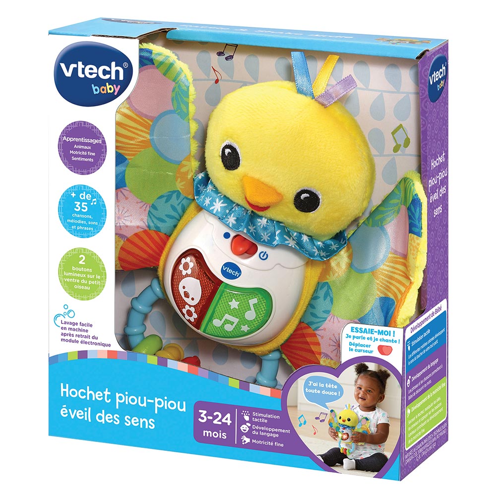 Hochet Piou-Piou Éveil des Sens VTech