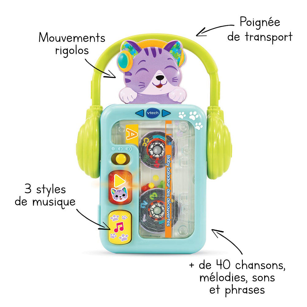 Baby Baladeur des Découvertes VTech