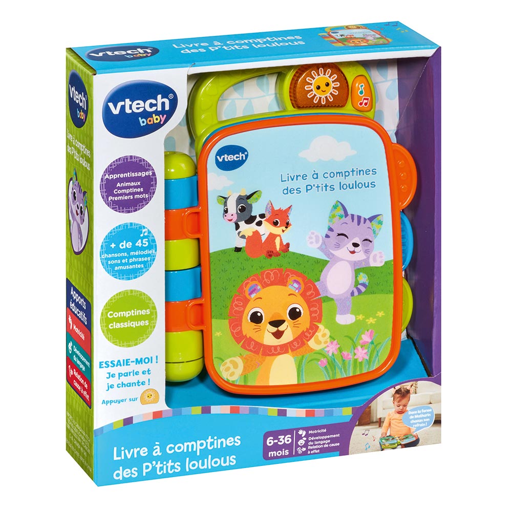 Livre à Comptines des P'tits Loulous VTech