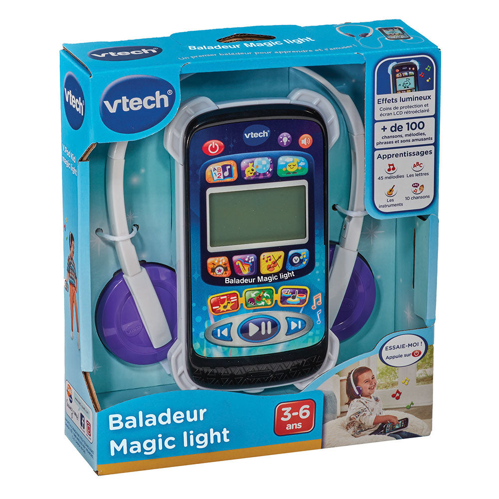 Baladeur Magic Light Bleu VTech