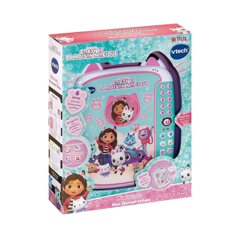 KidiSecrets Mon Journal Intime Gabby – Gabby et la Maison Magique VTech