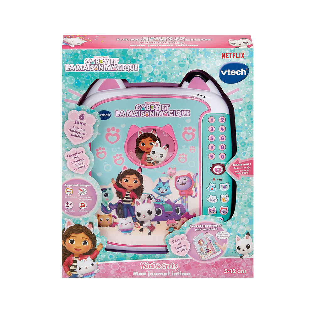 KidiSecrets Mon Journal Intime Gabby – Gabby et la Maison Magique VTech