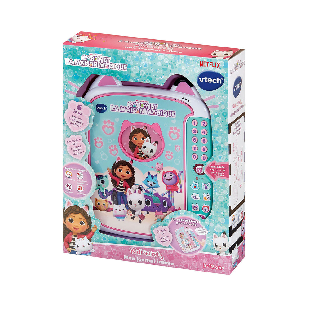 KidiSecrets Mon Journal Intime Gabby – Gabby et la Maison Magique VTech