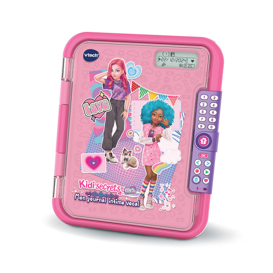 KidiSecrets 365 Mon Journal Intime Vocal Rose VTech