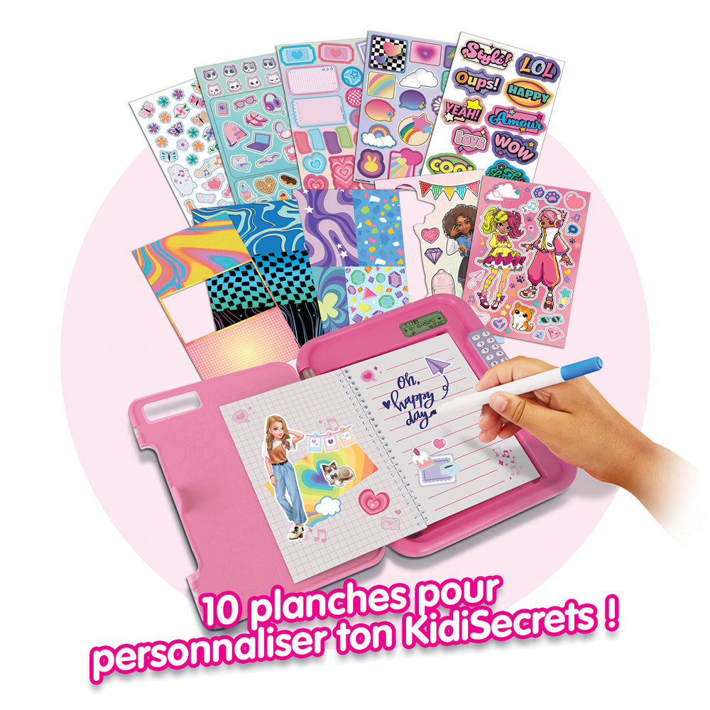 KidiSecrets 365 Mon Journal Intime Vocal Rose VTech