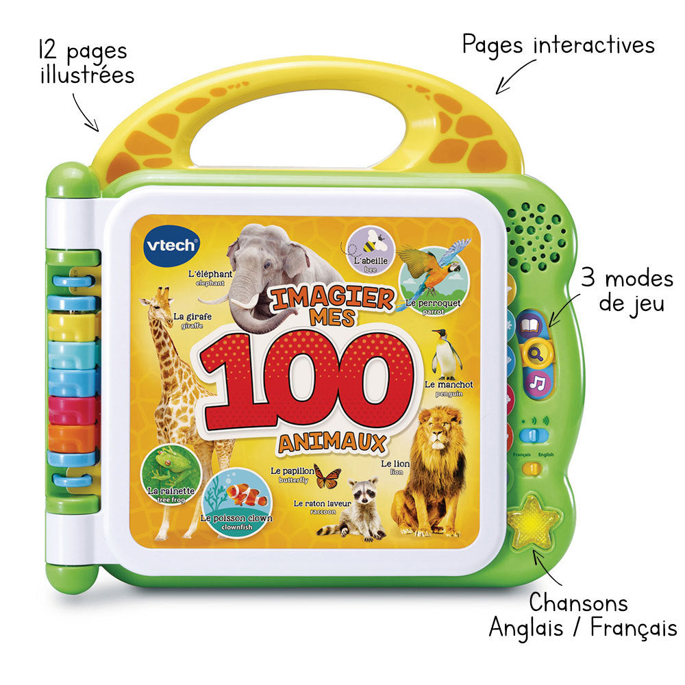 Mon Imagier :  100 Animaux Bilingue – VTech