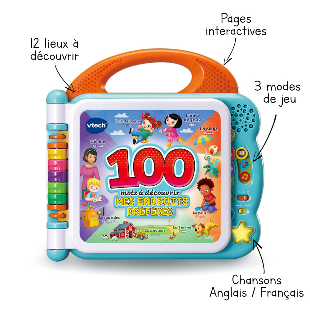 Mon Imagier Bilingue : Mes Endroits Préférés – VTech