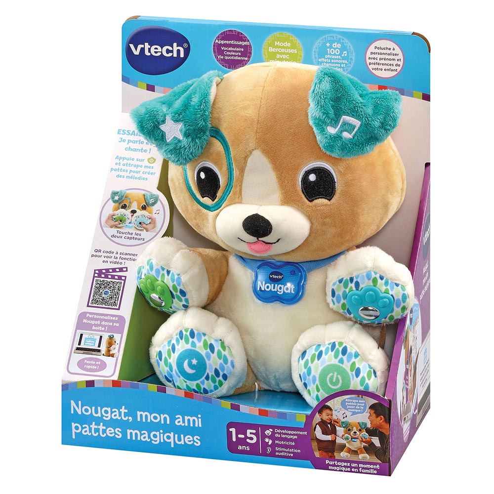 Peluche Nougat, Mon Ami Pattes Magiques VTech