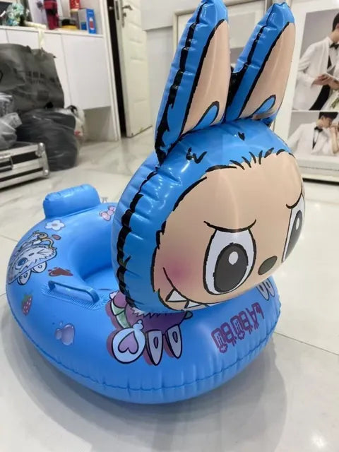 Bouée Gonflable épaisse Labubu pour enfants