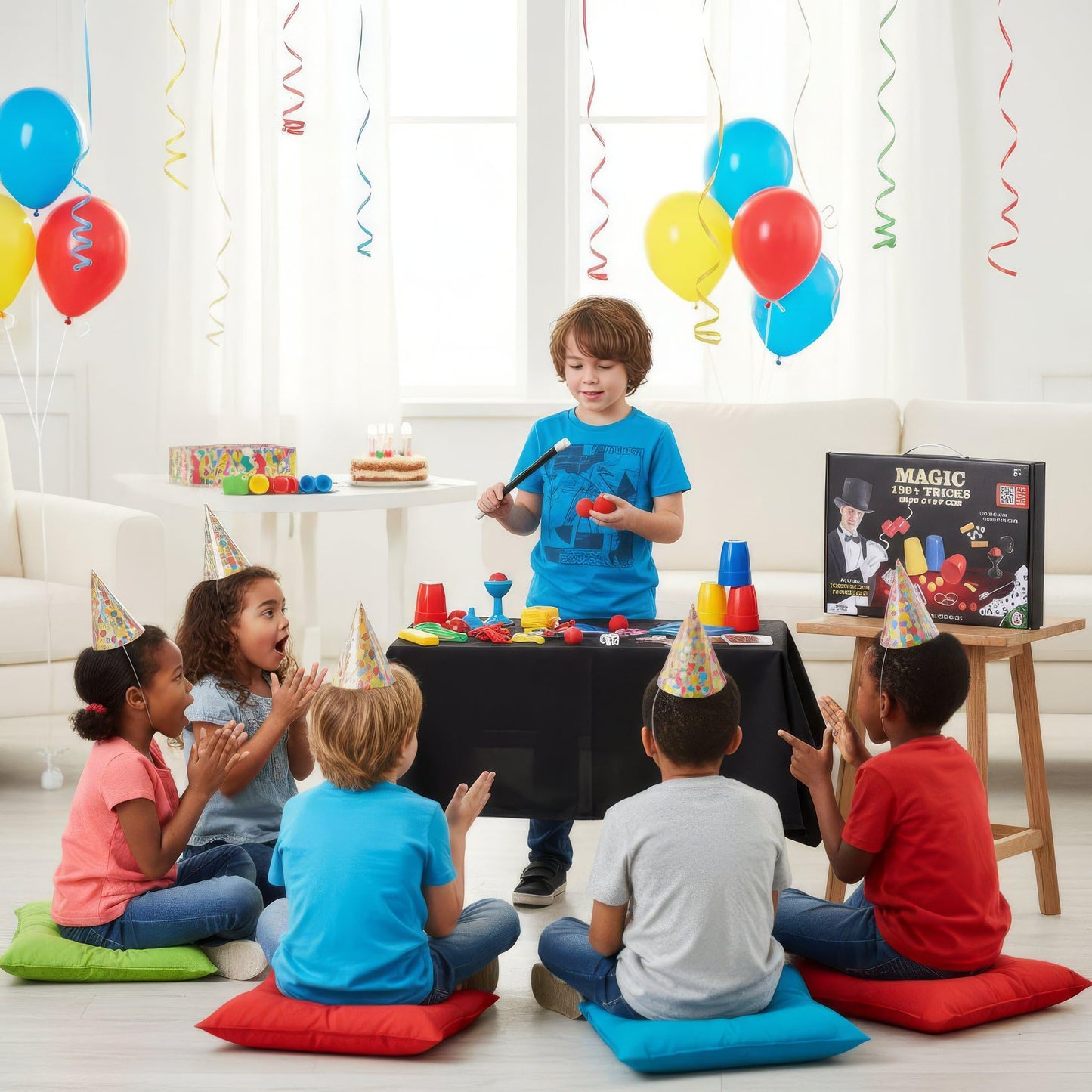 Coffret de Magie pour Enfants – 150 Tours avec Livret d’Instructions