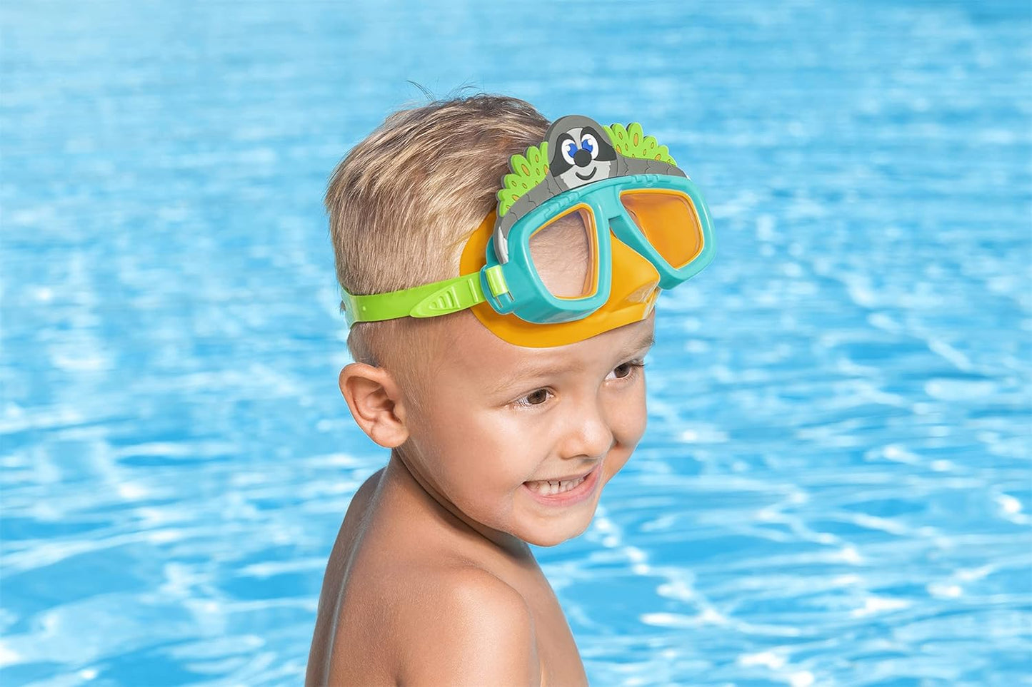 Masque de Natation Enfant – Bestway Aquapals Hérisson - 3A+