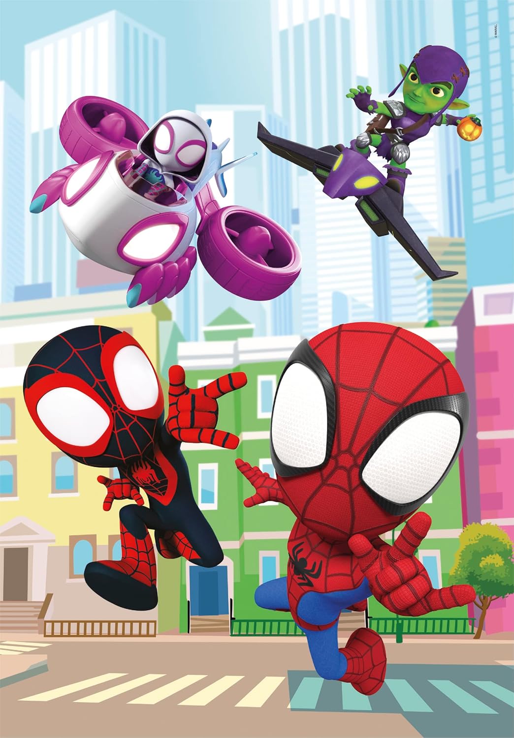 Puzzle Maxi Pièces 60 - Spidey et ses Amis Extraordinaires - Clementoni