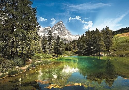 Clementoni Puzzle – Le Lac Bleu – 1500 Pièces