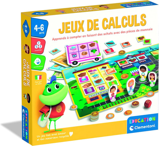 Clementoni – Coffret Jeux de Calcul