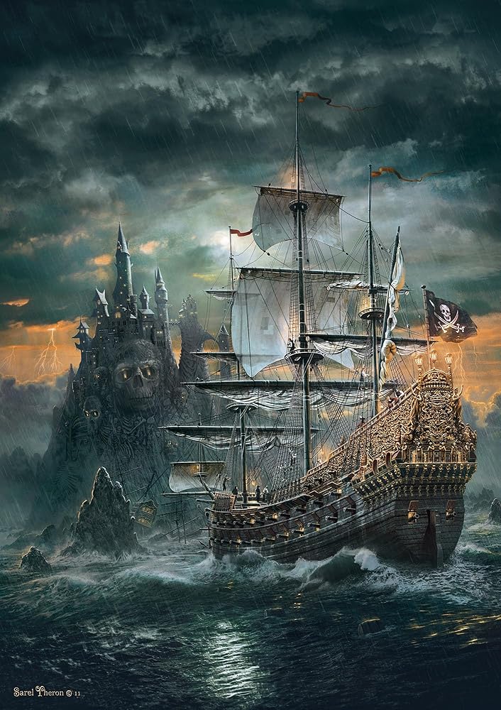 Clementoni Puzzle Bateau Pirate – 1500 Pièces