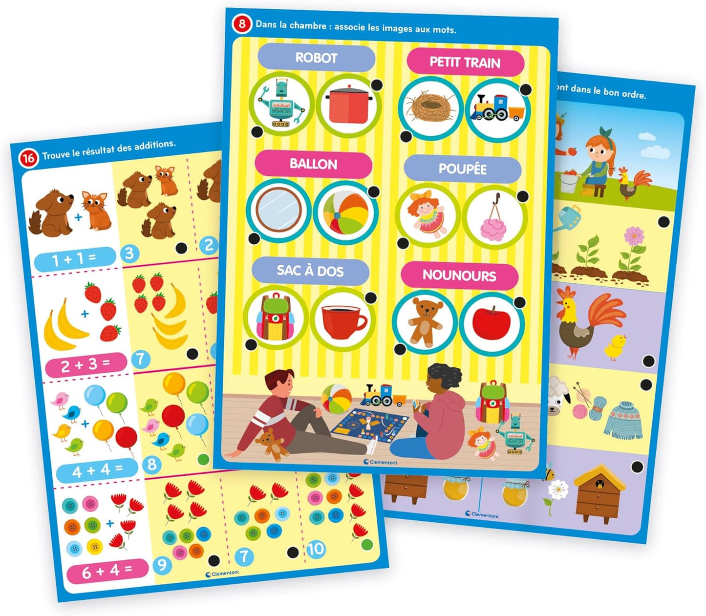Clementoni – Coffret Jeux de Calcul
