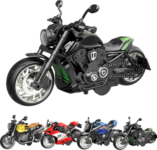 Moto miniature 1:12 – Effets sonores et lumineux